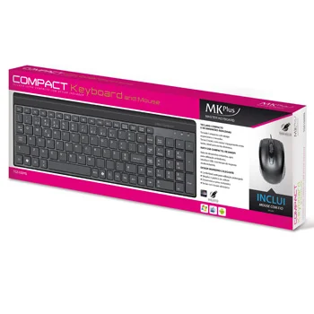 Teclado + Rato Usb Mkplus Compact Tg5100s-Ms