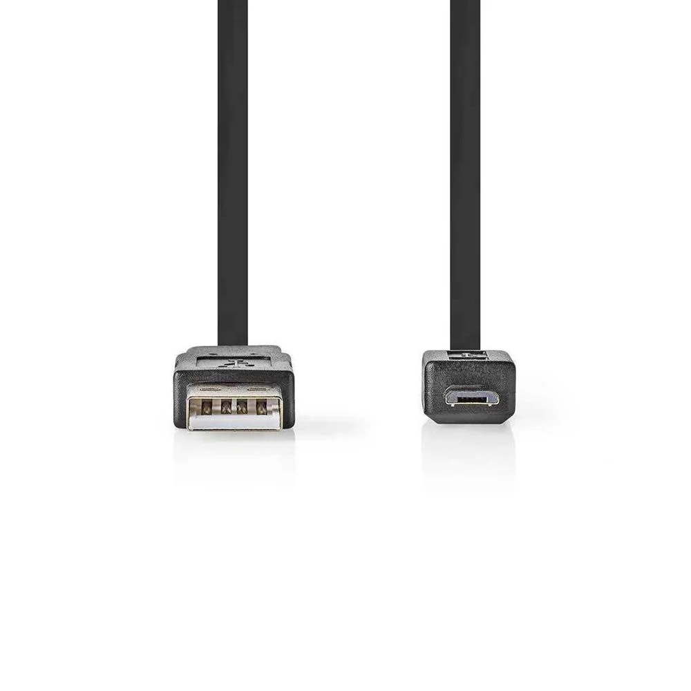 Cable Plano Usb 2.0 | a Macho - Micro B Macho | 1.