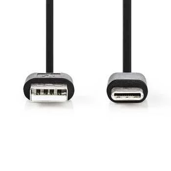 Cable Usb 2.0 | Tipo C Macho - a Macho | 1,0 M | .