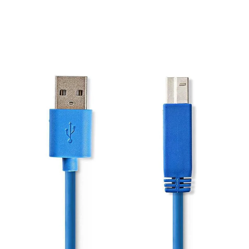 Cable Usb 3.0 | a Macho - B Macho | 3,0 M | Azul