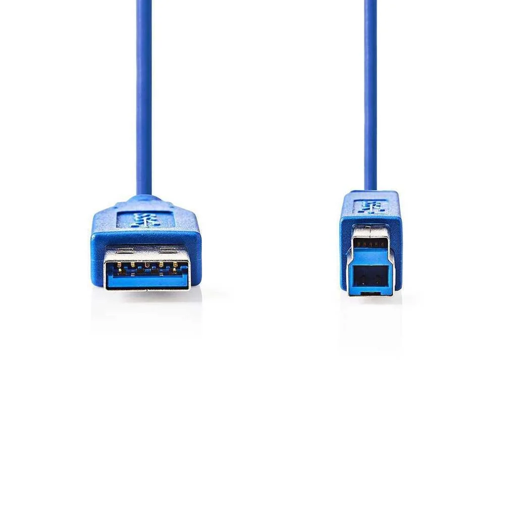 Cable Usb 3.0 | a Macho - B Macho | 3,0 M | Azul