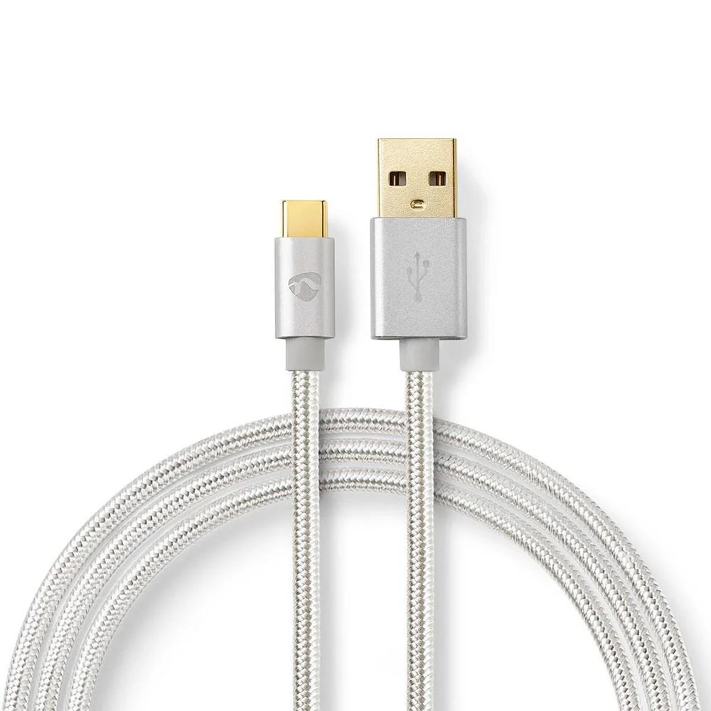 Cabo USB Type-C 2m Alumínium
