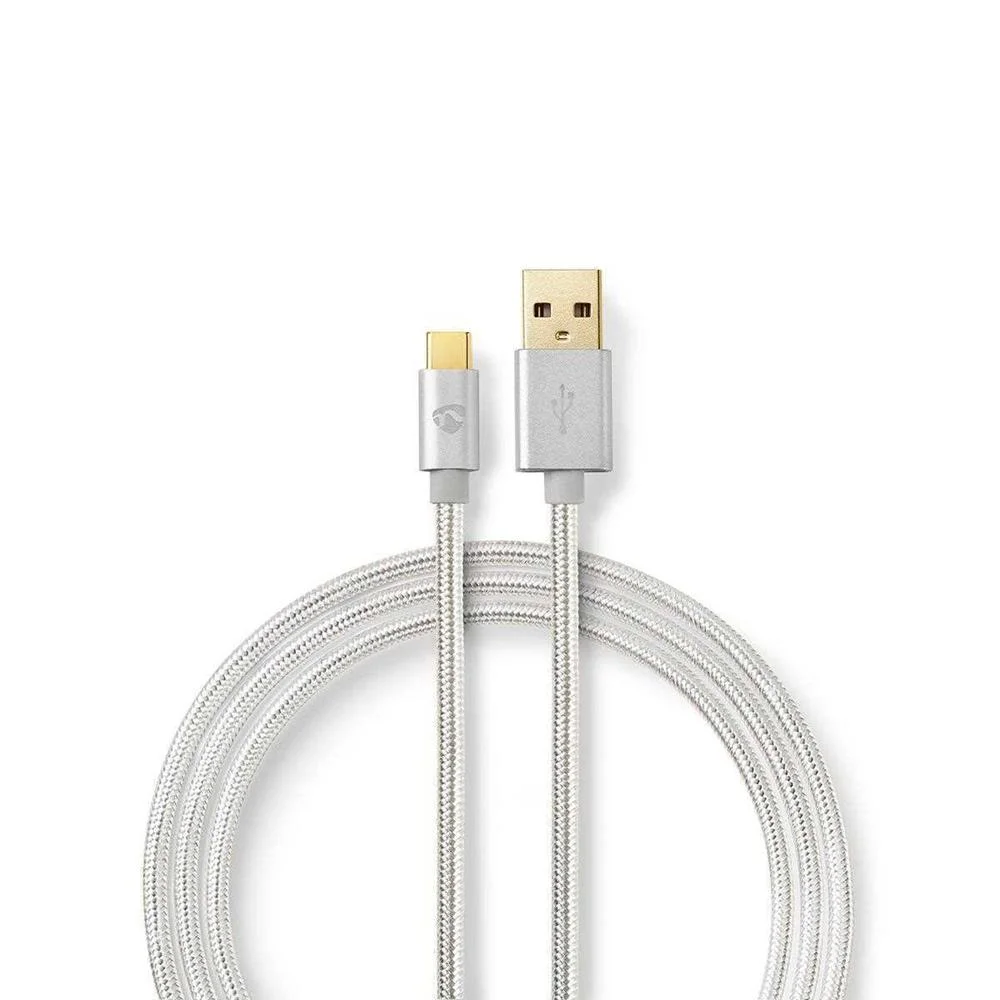 Cabo USB Type-C 2m Alumínium