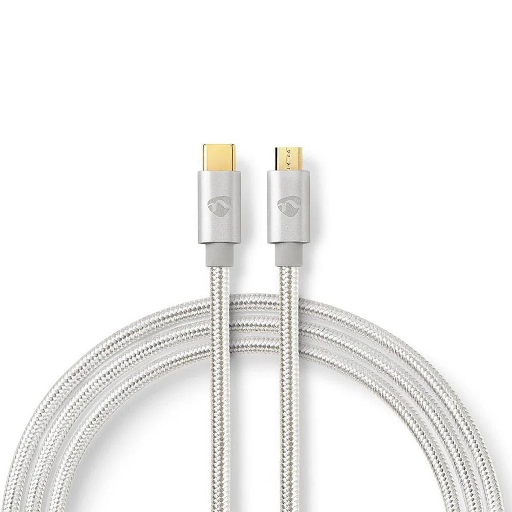 Cable Usb 2.0 | Tipo C Macho - Micro B Macho | 3,.