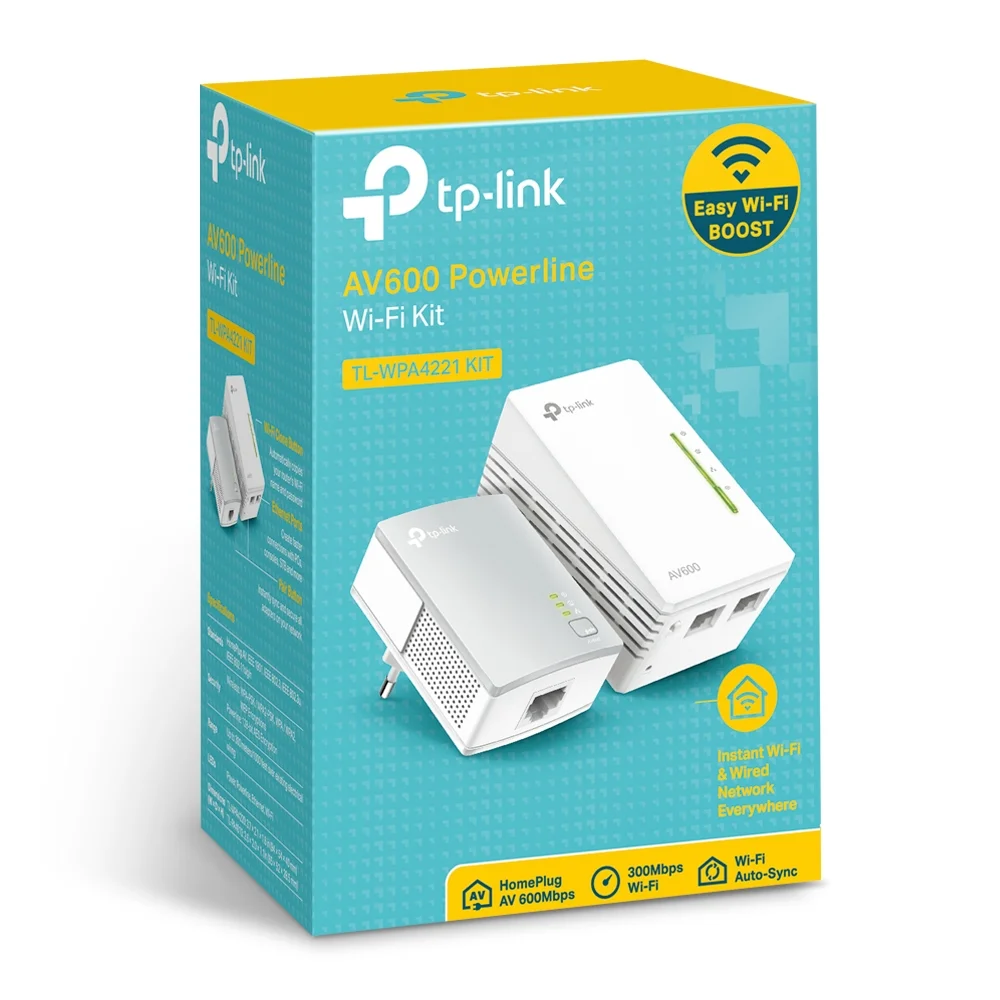 Power Lines Av600 600mbps Branco - Tp-Link