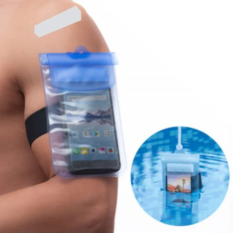Braçadeira Para Smartphone Impermeavel Com Correia