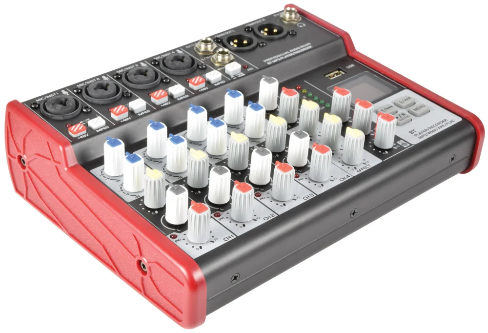 Csm-6 Mixer With Usb / Bluetooth Player