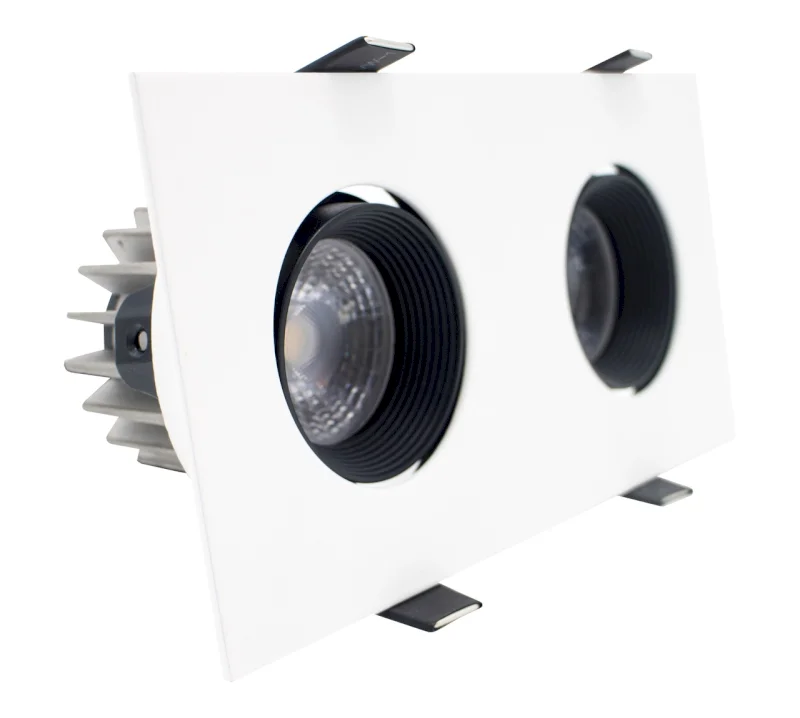 Aro Rd Duplo Br Orient. Modulo com LED 24w 3000k