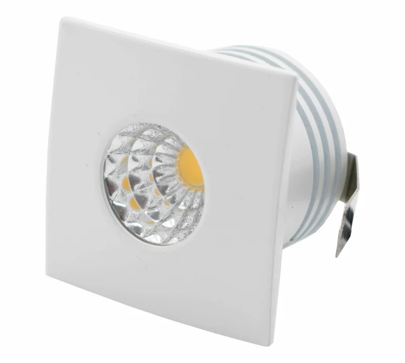 Spot LED Fixo Quadrado 3W IP20 4000K