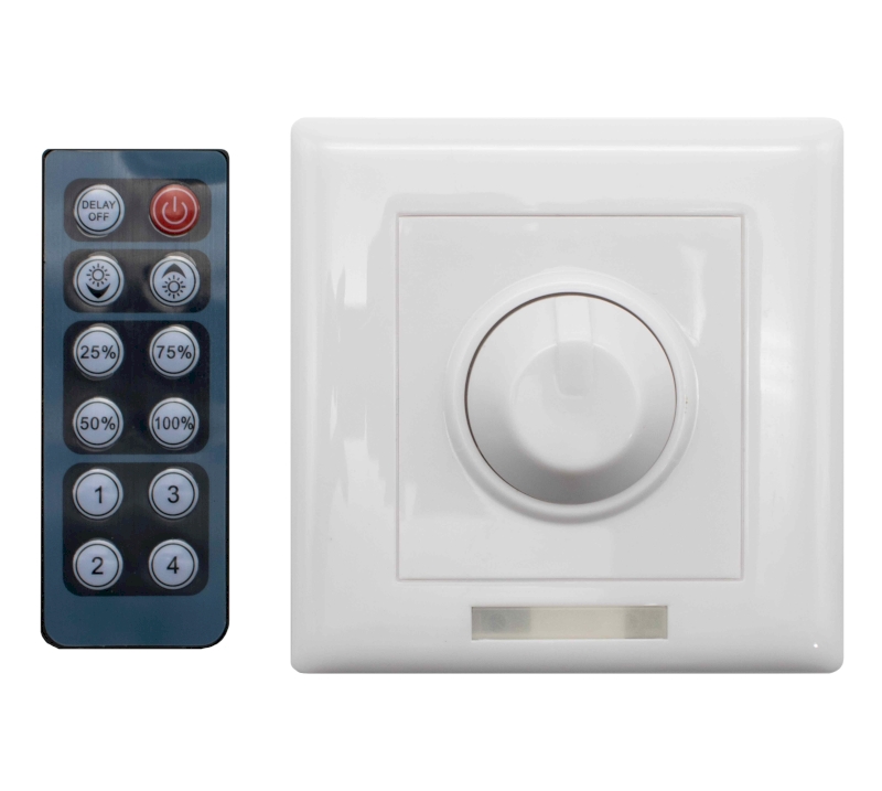 Controlador Dimmer Saliente / Embutir com Comando Ir