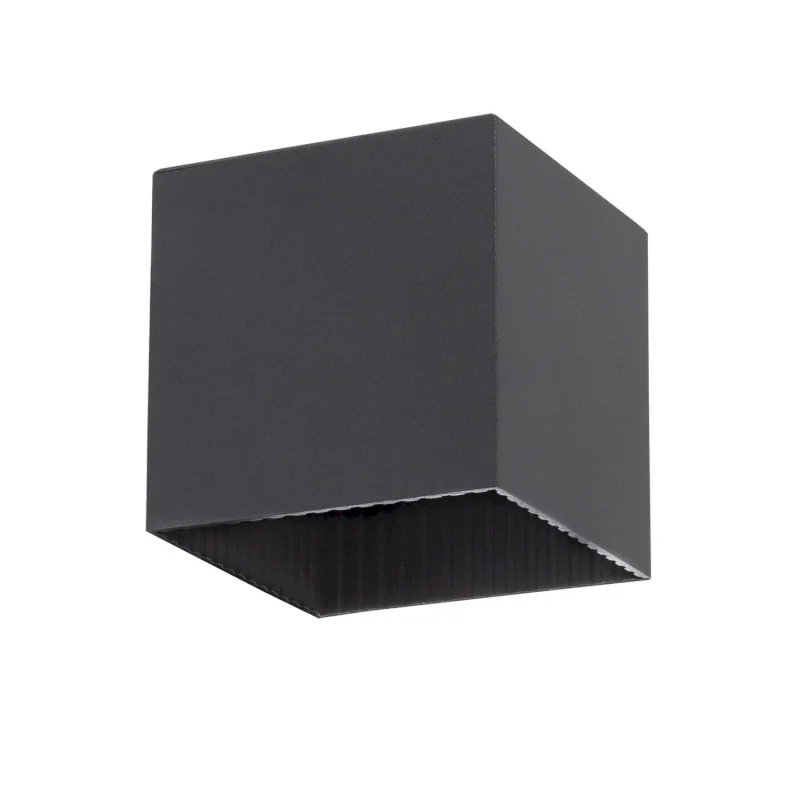 Aplique LED Solar 2w 4000k Cubo Blueblack