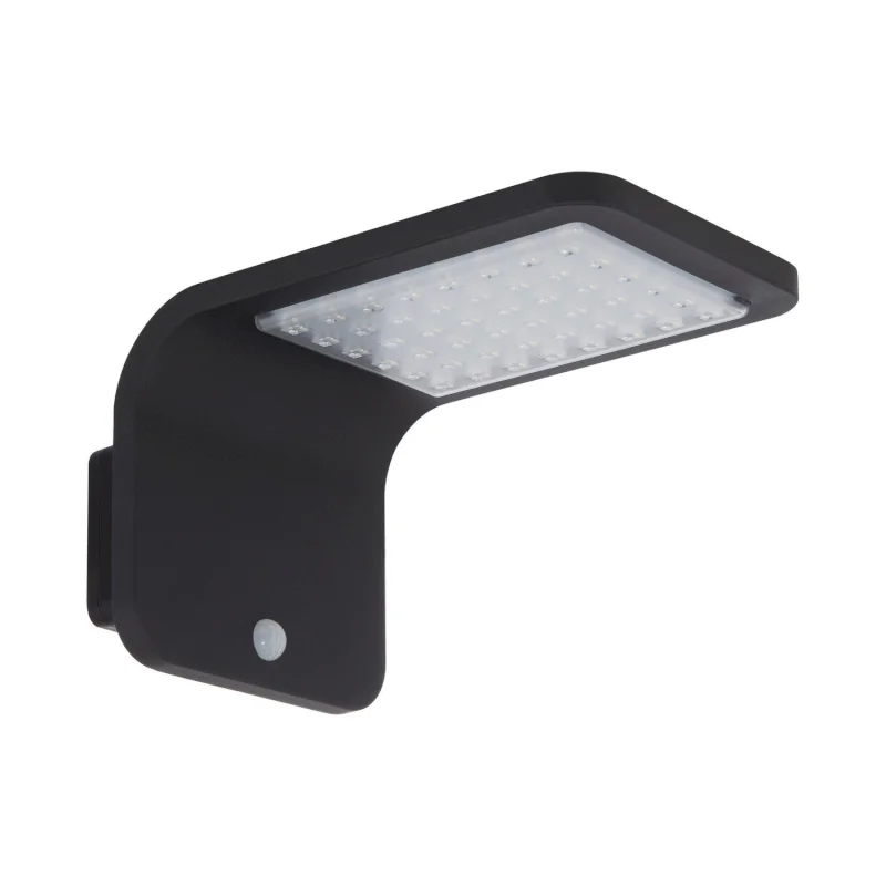 Aplique LED Solar 3w 4000k Slim Blueblack