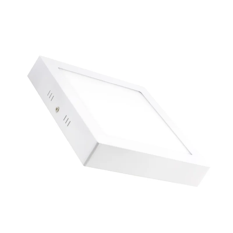 Panel LED Superficie Cuadrado Sin Aro 24w 4000k