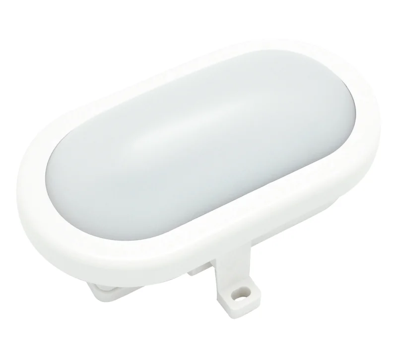 Plafon LED 8w 6500k Oval Branco