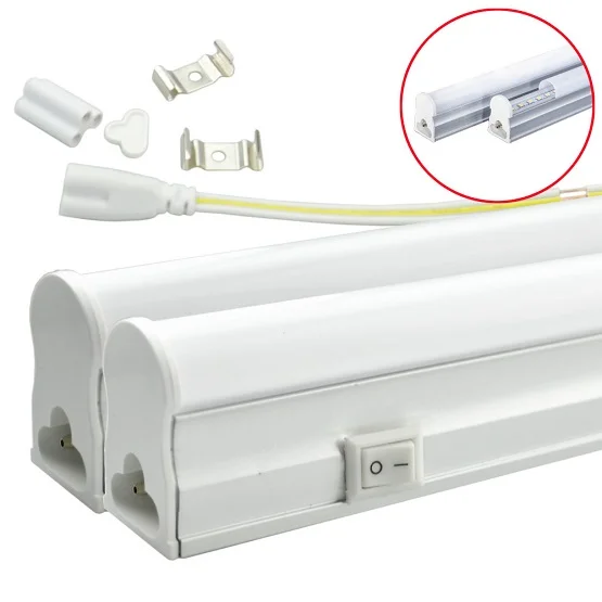 Led T5 C/ Interruptor 60cm 8w 4000k
