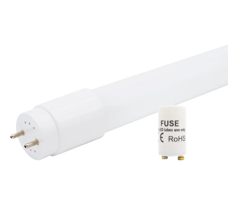 Led T8 Cristal 150cm 24w 6400k Conexión 1 Lado