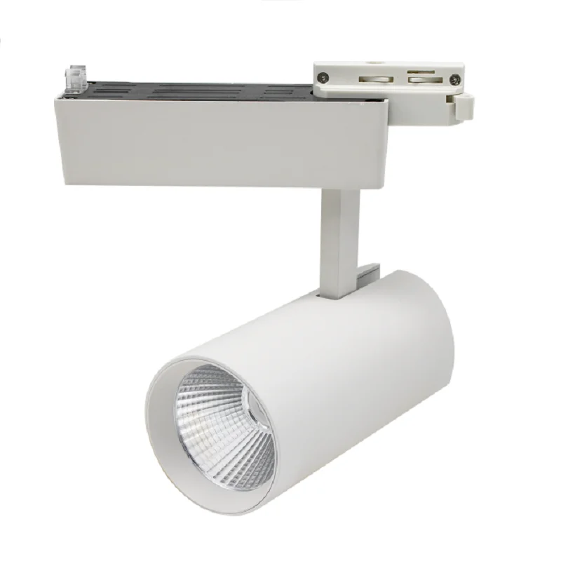 Projetor LED Zled 30w 5000k Branco  P/ Calha Monofásica/1 Circuíto