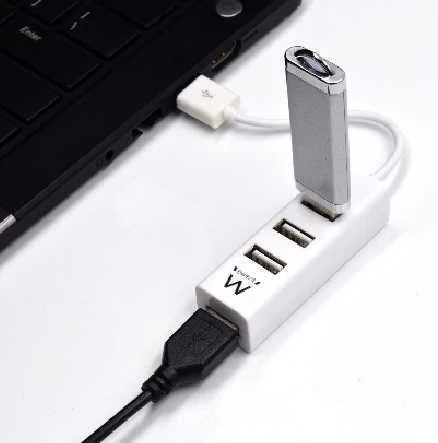 Ewent Hub Usb2.0 4 Port White