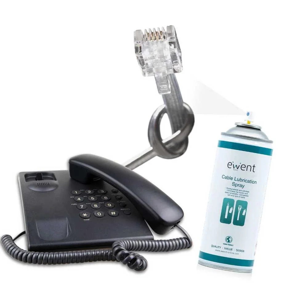 Ewent EW5618 Spray Lubrificante de cabos 400ml
