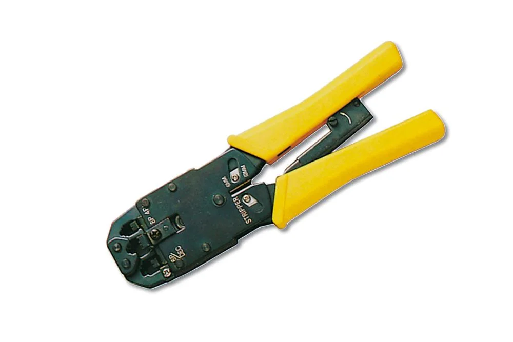Multi Modular Crimping Tool, Solid Metal, Rj11, R.