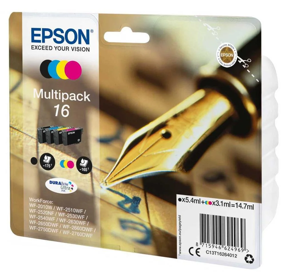 Epson Tinteiro 16 Series "Pen And Crossword" Mult.