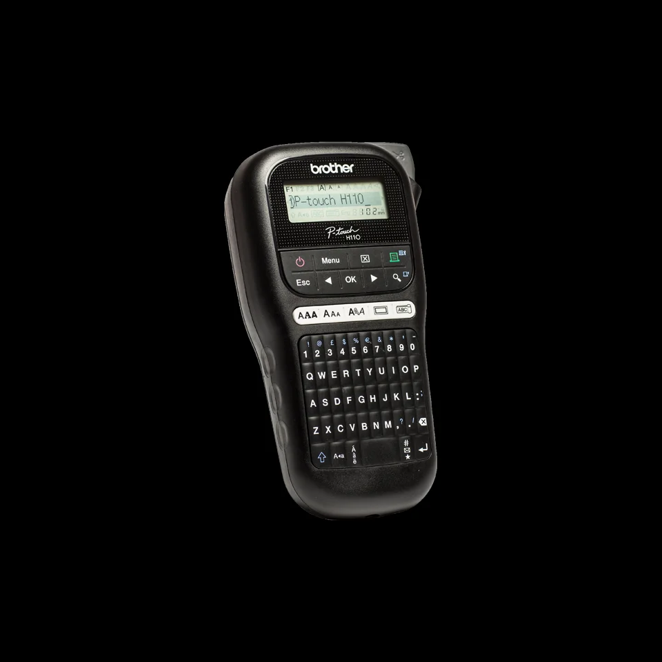 Máquina Rotuladora Elétrica Portátil Brother 5837170 Preto 12 Mm Monocromática 