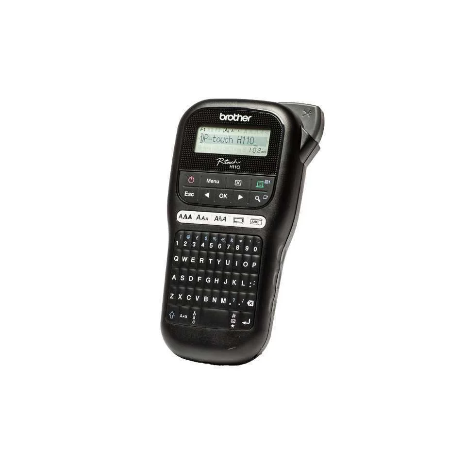 Máquina Rotuladora Elétrica Portátil Brother 5837170 Preto 12 Mm Monocromática 