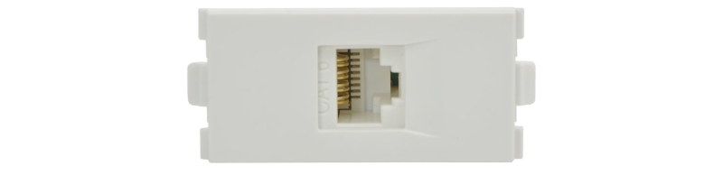 M&oacute;dulo de Placa de Pared - Rj45 Cat6