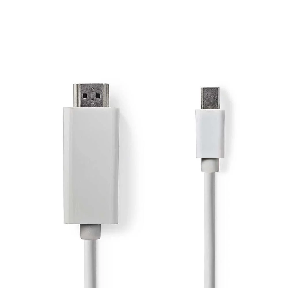 Cabo Adaptador Nedis Mini Dp - Hdmi Macho 2m Bran.