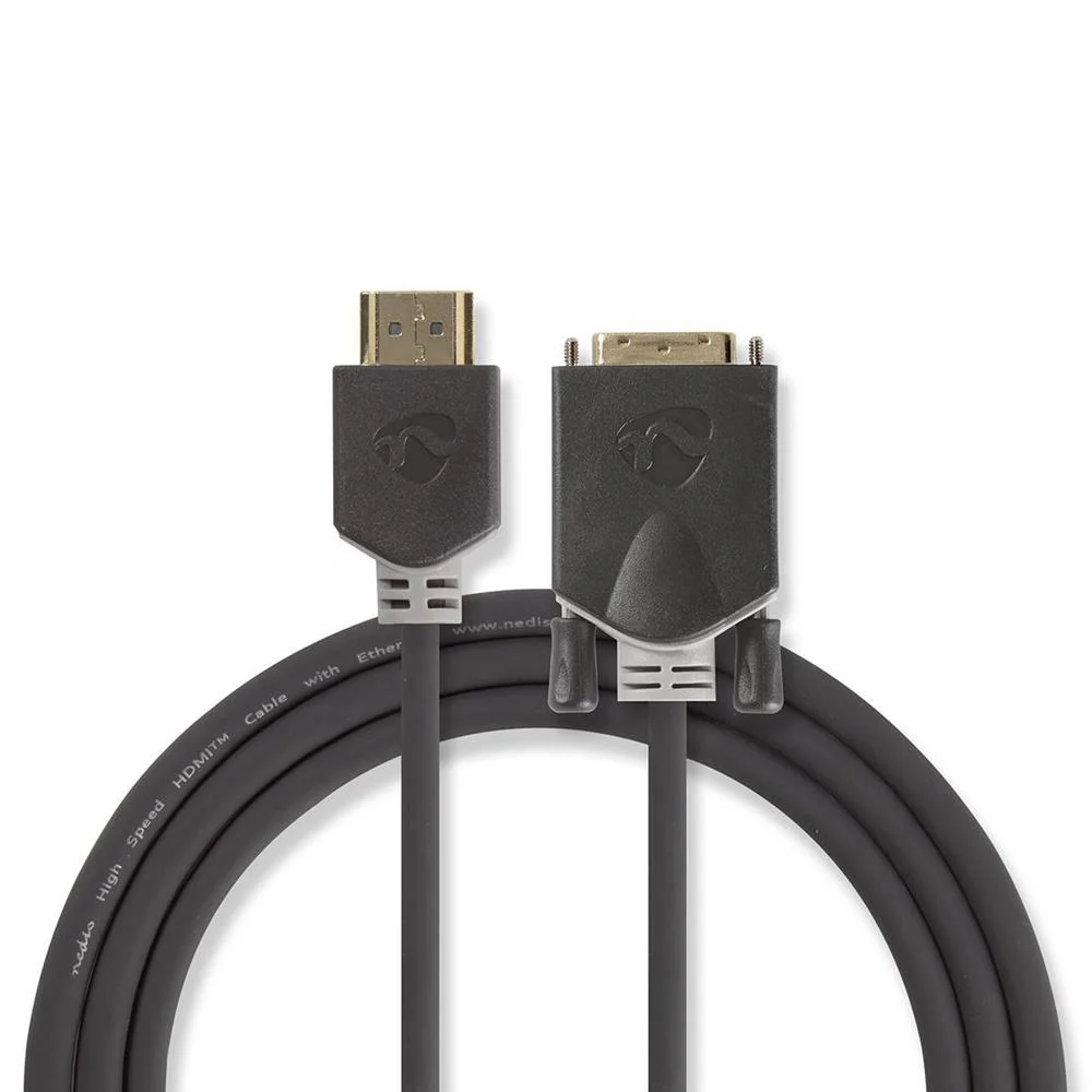 Cabo Hdmi-dvi  Conector Hdmi  - Dvi-d 24 Pinos .