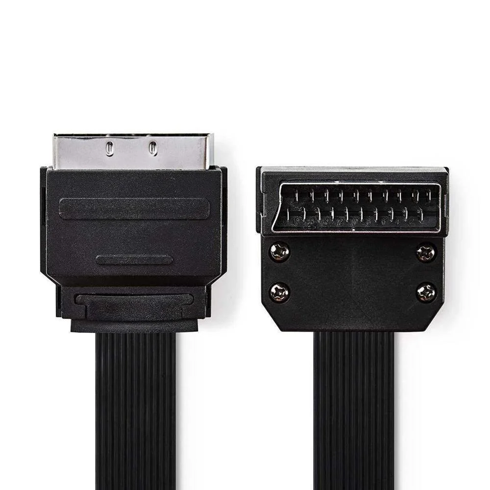 Cabo Plano Scart  Scart Macho - Scart Macho Em Â.