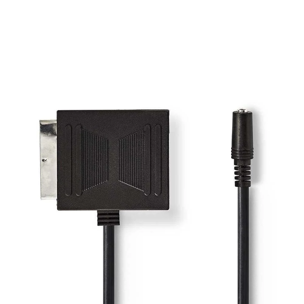 Adaptador Scart Macho - Scart Fêmea 3,5 M