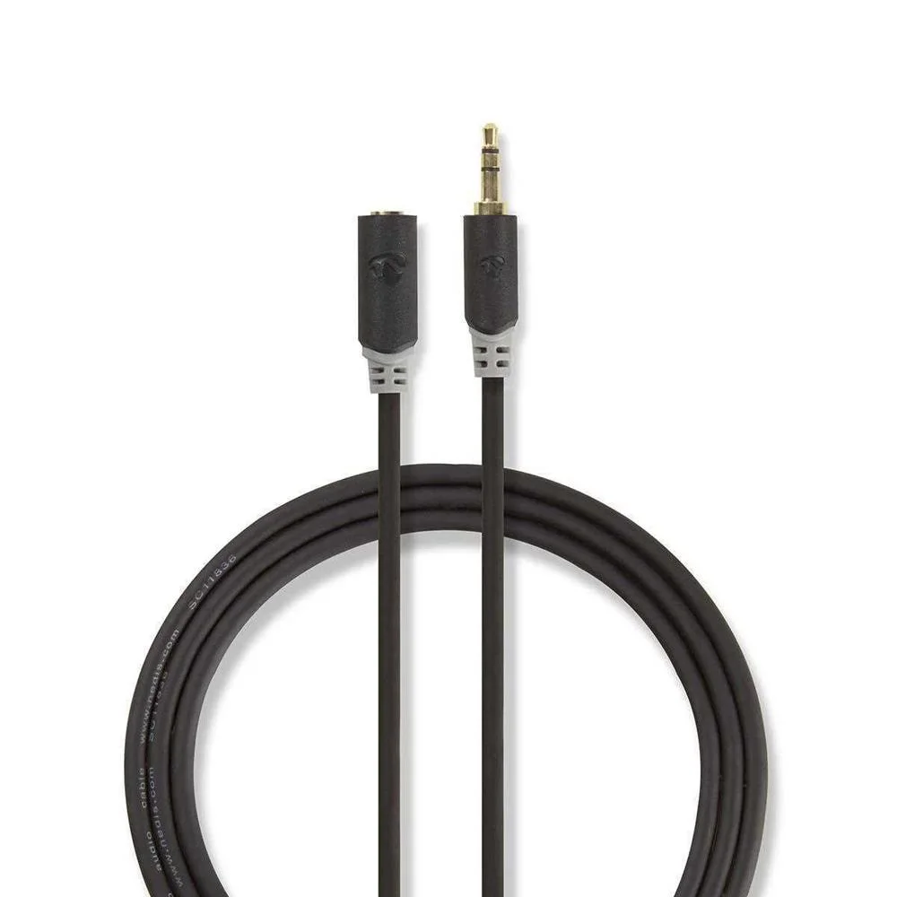 Extensão Cabo De Áudio Estéreo Jack 3,5 Mm 3m