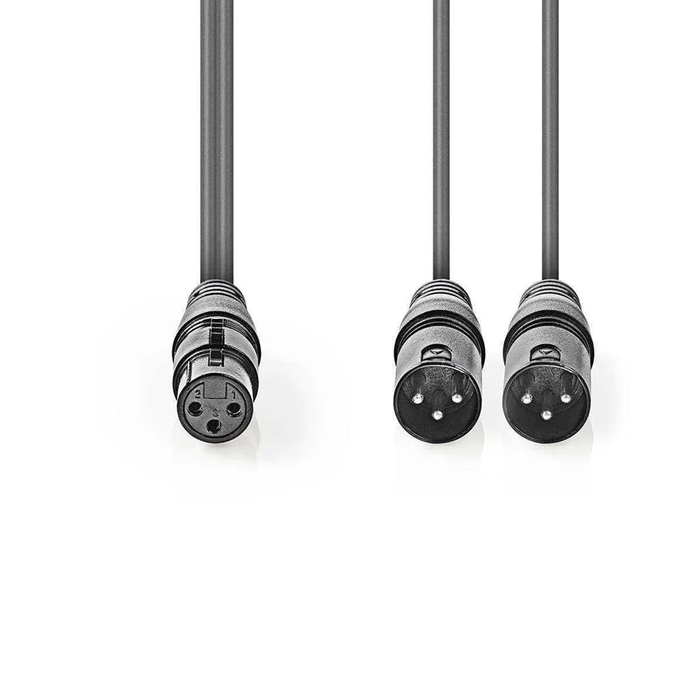 Cabo De Áudio Xlr Balanceado 1,50m