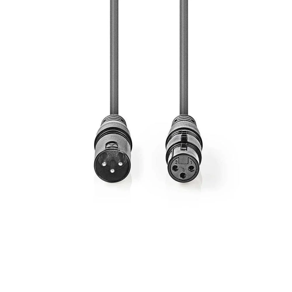 Cabo Digital Dmx De 110 Ohms  Xlr Macho De 3 Pin.