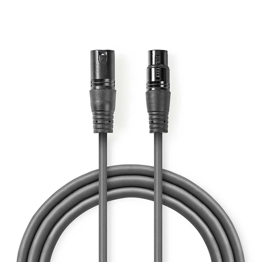 Cabo Digital Dmx De 110 Ohms  Xlr Macho De 3 Pin.