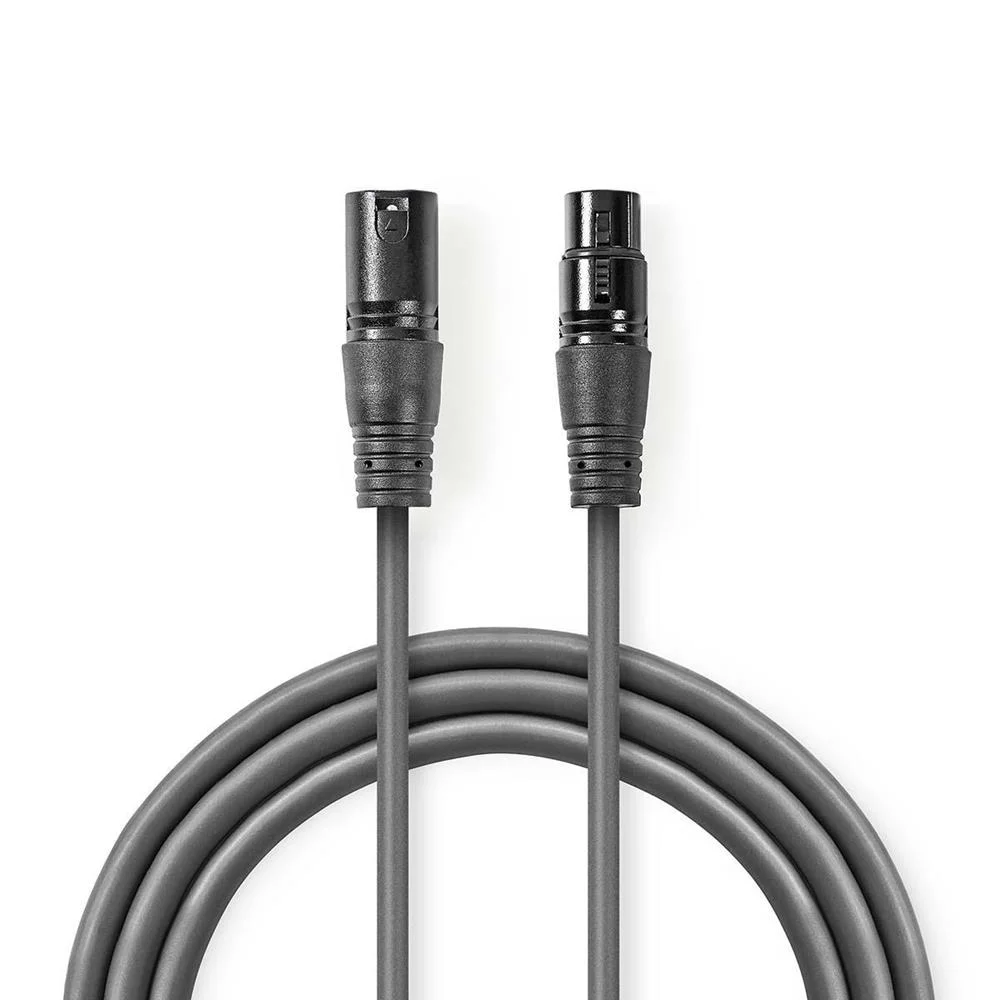 Cabo Digital Dmx De 110 Ohms  Xlr Macho De 3 Pin.