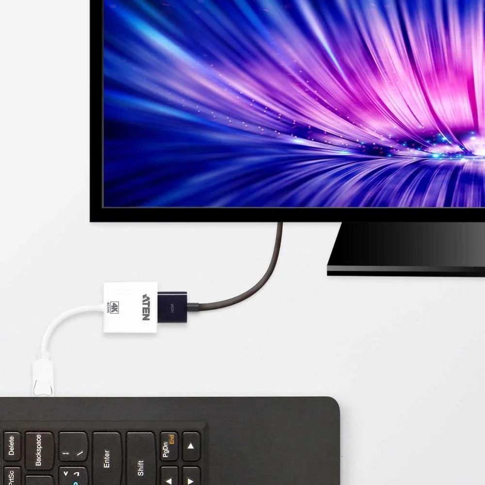 Cabo DisplayPort - HDMI 0,15 m Branco