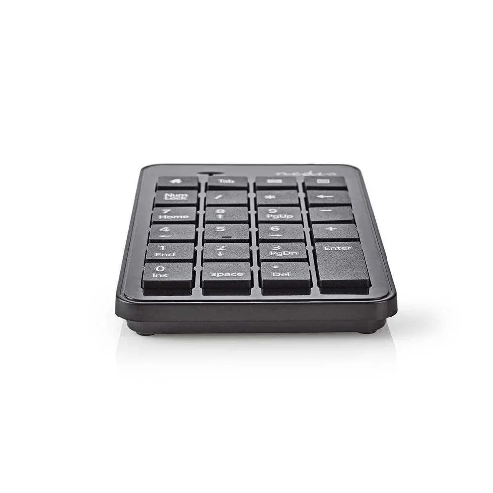 Teclado Numérico com Cabo  Usb  Preto