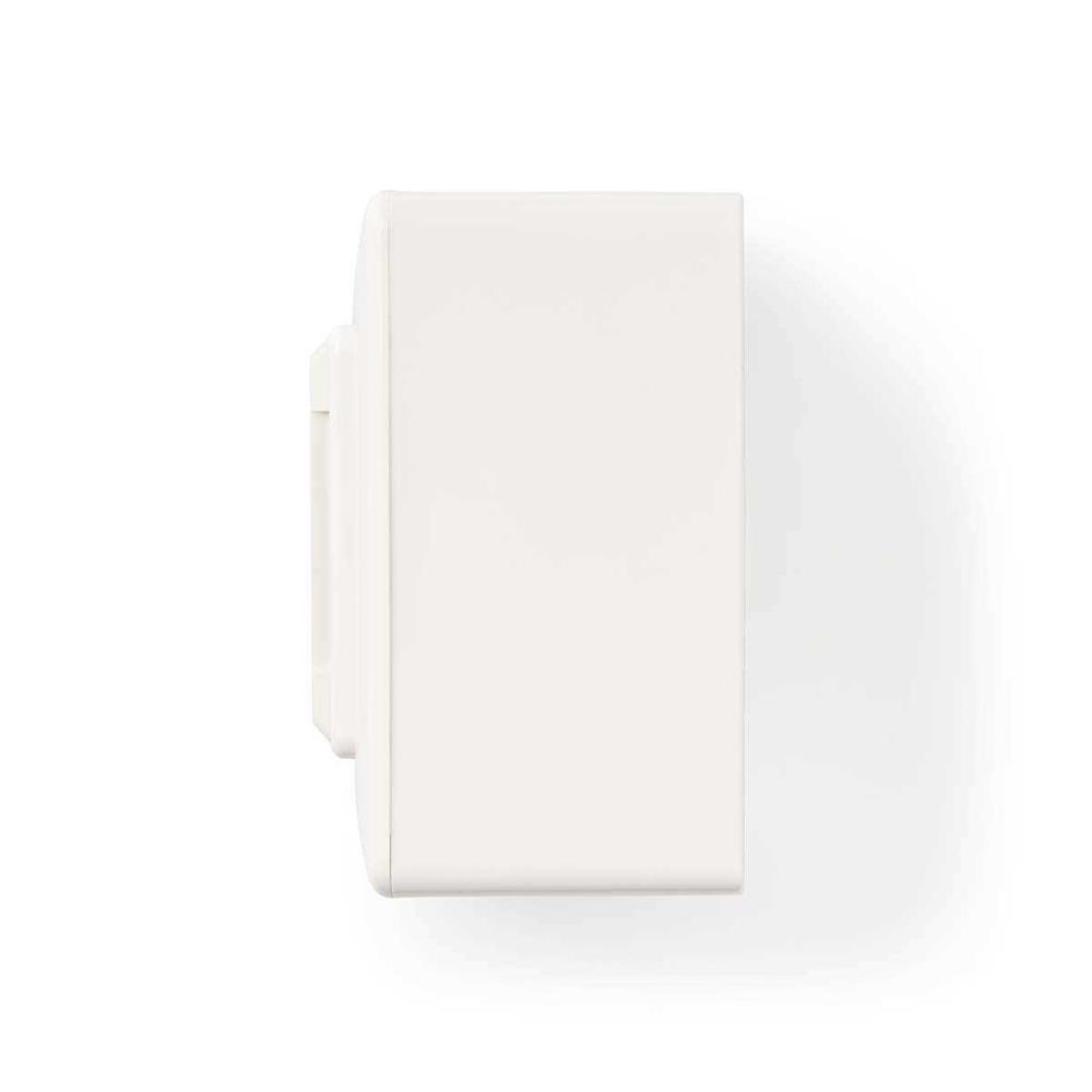Caja Mural de Red | En La Pared | 2-Port Port(S) | Cat5e | Recto | Mujer | Chapado En Oro | Pvc | Bl