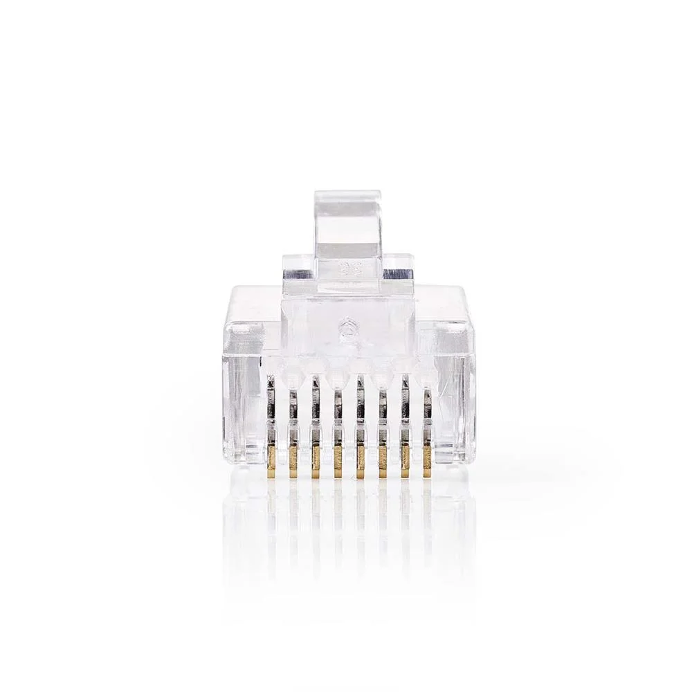 Conector de Red | Rj45 (8p8c) Macho - 10 Unidades.