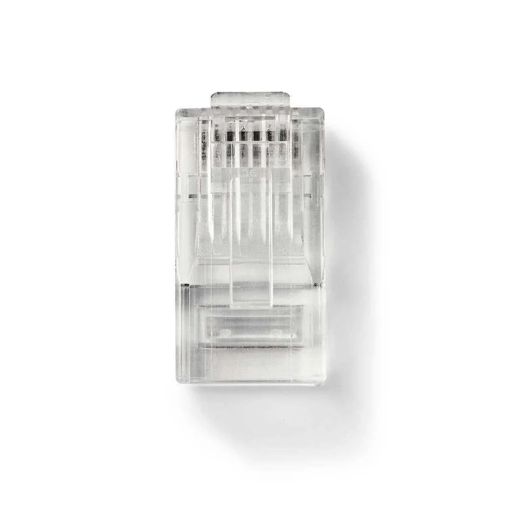 Conector de Red | Rj45 (8p8c) Macho - 10 Unidades.