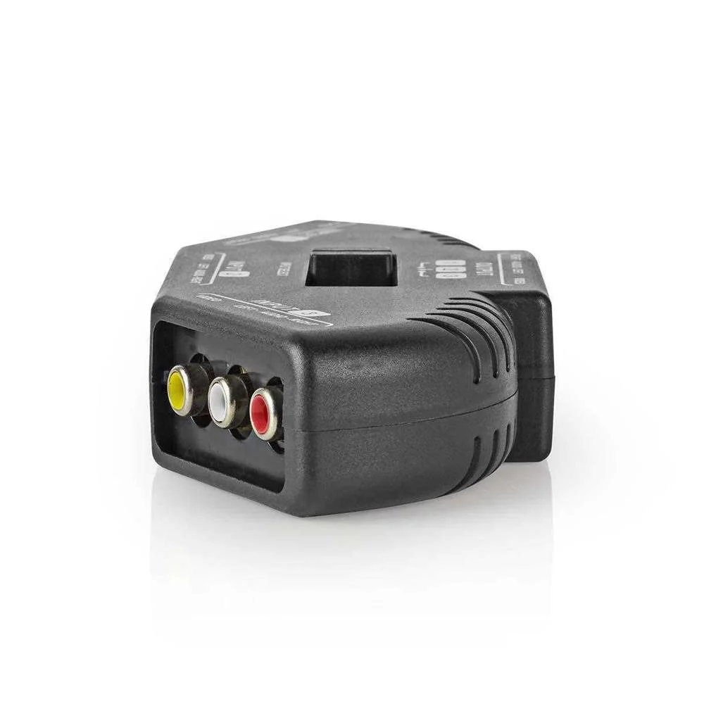 Comutador Av Com 3 Portas  3 Entradas Rca (rwy) .
