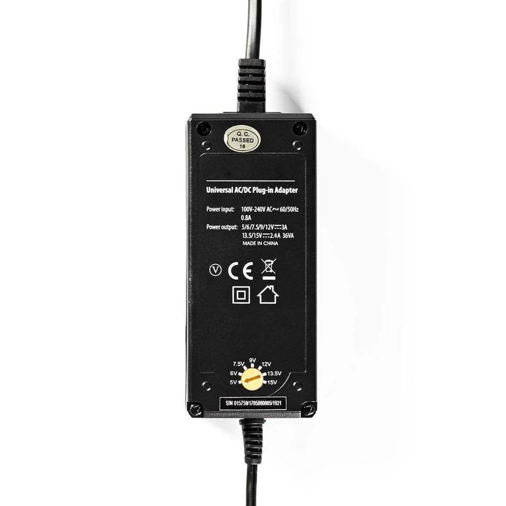 Adaptador de Ca Universal  5/6/7,5/9/12/13,5/15 .