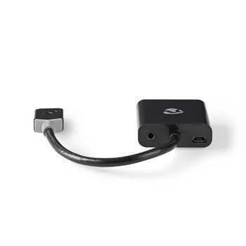 Cabo Adaptador Nedis Hdmi - Vga (Fêmea) 0.2m