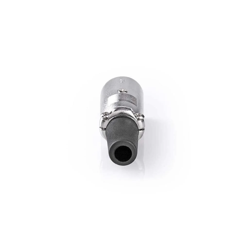 Conector Xlr  Macho De 3 Pinos Xlr  Com Braçade.