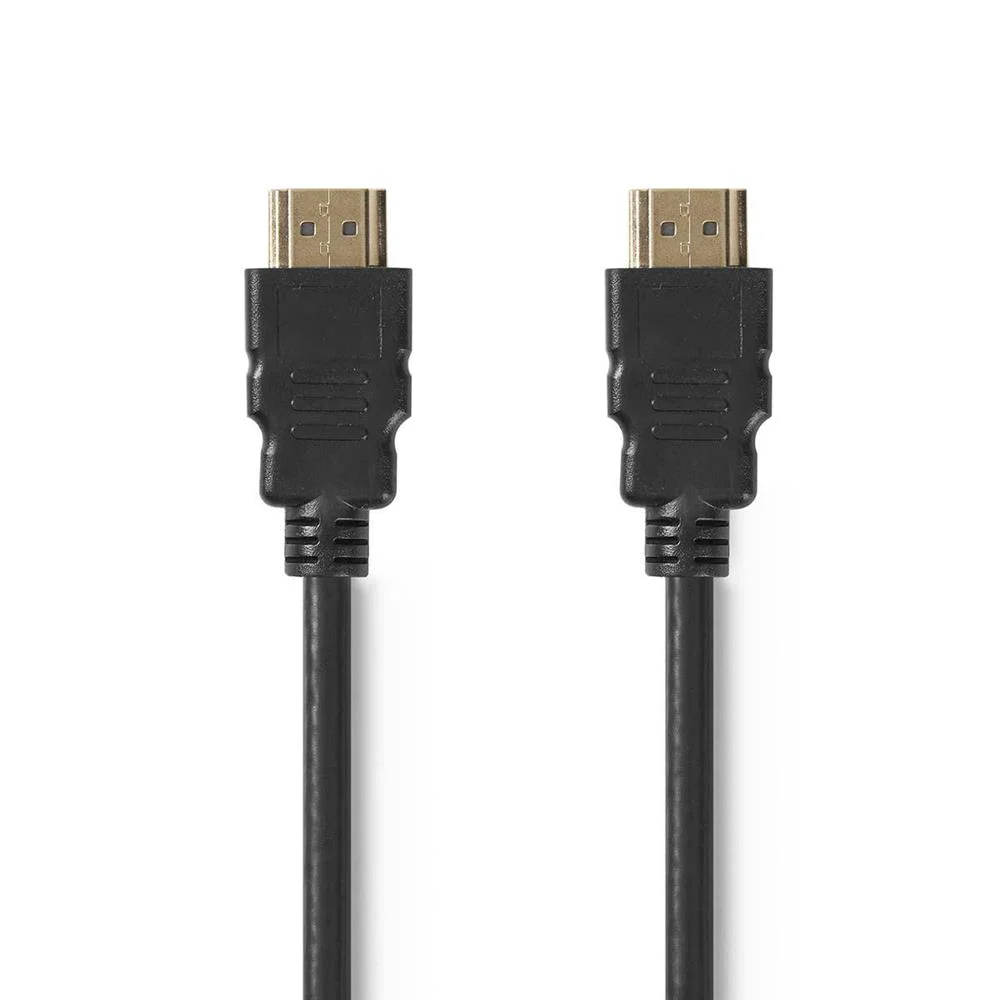 Cabo Hdmi  Conector Hdmi  8k@60hz  48 Gbps  2m  6,5mm  Preto