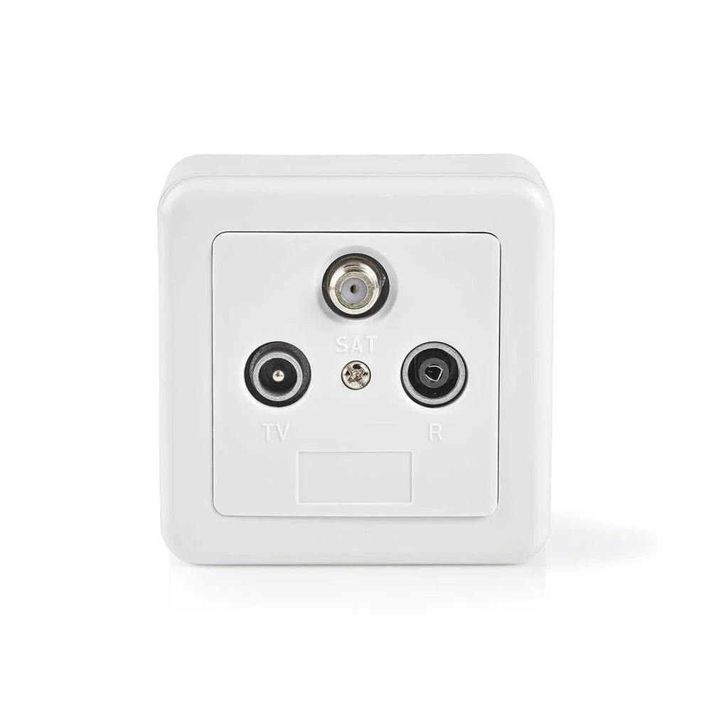 Caja de Conexiones de Pared para Antena | 1x Sali.