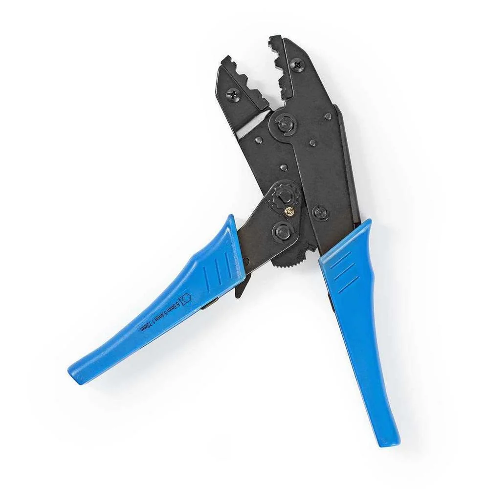 Crimpadora | Bnc / F / Rg58 / Rg59 | Alicate | Azul / Negro