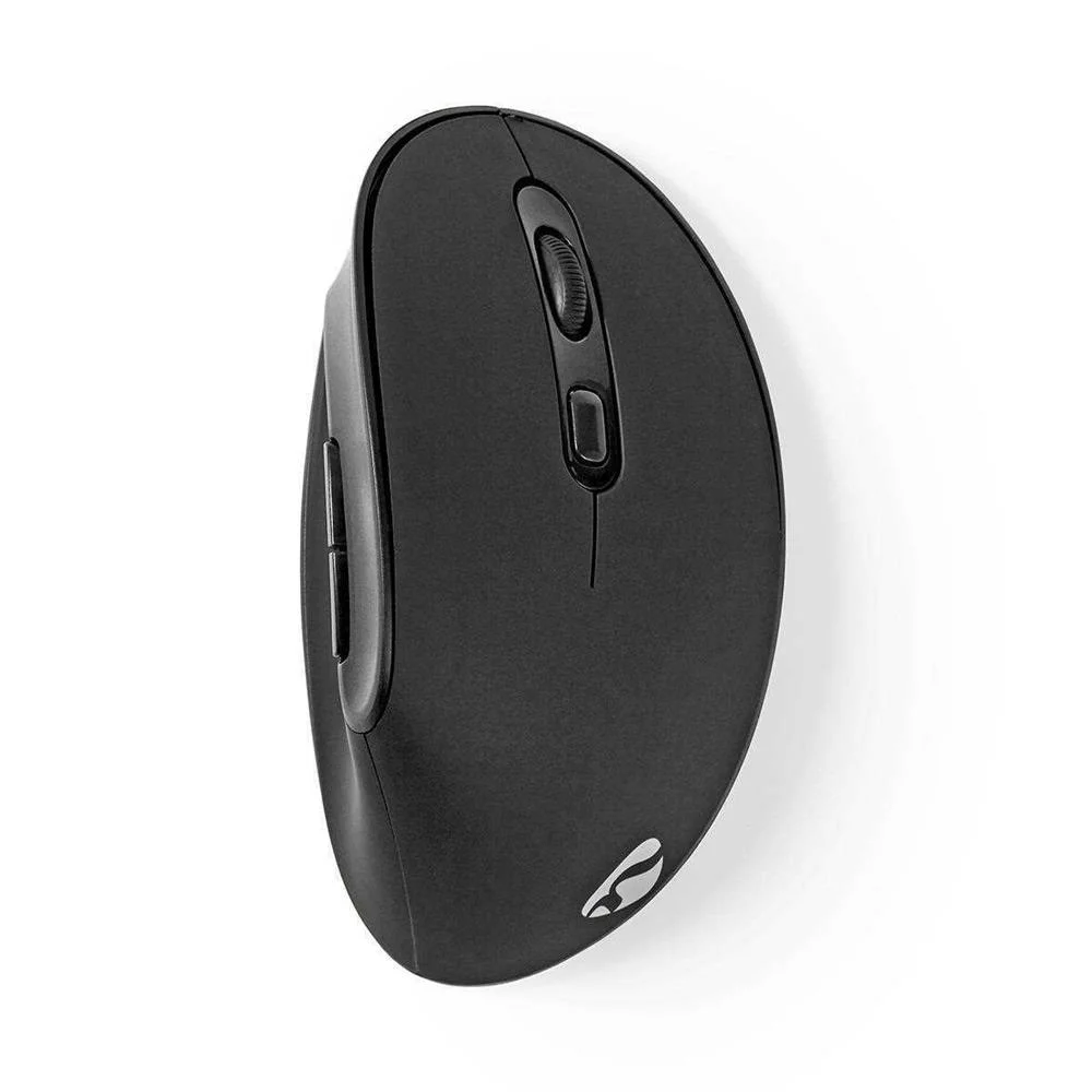 Mouse Ergonômico Sem Fio | 1600 Ppp | 6 Botões | .